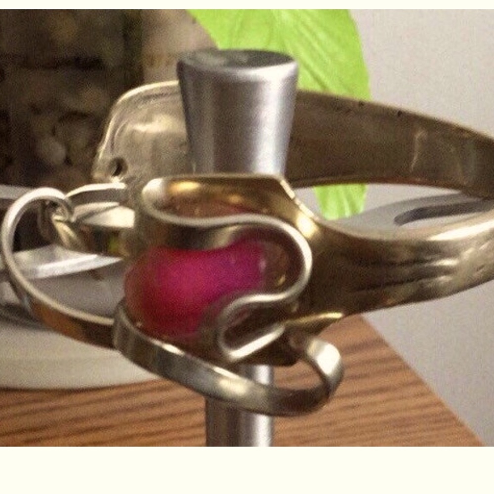 Handcrafted Silver fork NWOT